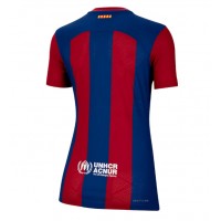 Camiseta Barcelona Primera Equipación Replica 2023-24 para mujer mangas cortas